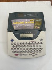 Brother P-Touch PT-2200/2210 Deluxe fabricante de etiquetas térmicas com baterias (testado) comprar usado  Enviando para Brazil