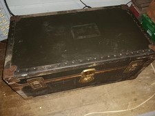 Vintage travel trunk for sale  Brock
