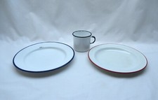 Vintage enamel dinner for sale  NORTHAMPTON