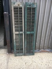 Pair c1890 louvered for sale  Tolland