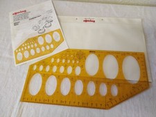 Gabarit dessin ellipses d'occasion  Chambon-sur-Voueize