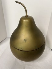 Vintage brass pear for sale  Orange