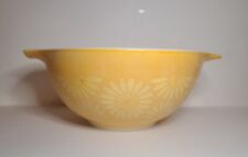 Tigela Pyrex 7" laranja padrão margarida 1 1/2 quarto aninhamento forno #442 comprar usado  Enviando para Brazil