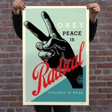 Radical peace signé d'occasion  Issy-les-Moulineaux