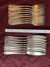 Fischbesteck versilbert wmf gebraucht kaufen  Passau
