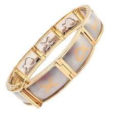 Usado, Vintage! Pulseira painel assinatura platina ouro amarelo 18k Tiffany & Co Picasso comprar usado  Enviando para Brazil