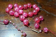Collana bakelite lucite usato  Latina