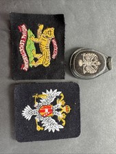 Military badges patches for sale  DUNBAR
