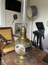 Lampe pétrole émaux d'occasion  Arthez-de-Béarn