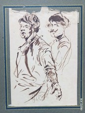 Dessin ancien portraits d'occasion  Bressuire