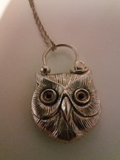 Sterling silver owl for sale  HARROGATE
