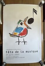 Affiche originale fête d'occasion  Saint-Germain-en-Laye