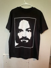 Camiseta de Surf Vintage Charles Charlie Manson Charlie Dont Tag L Anos 90 Zooport Antiga  comprar usado  Enviando para Brazil