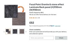 laminate fireplace backpanel for sale laminate fireplace backpanel for sale BIRMINGHAM