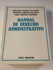 Manual de Direito Administrativo Luciano Parejo Alfonso 1990 - Livro Espanhol comprar usado  Enviando para Brazil