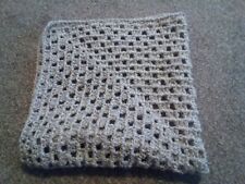 Crochet blanket beige for sale  MILTON KEYNES