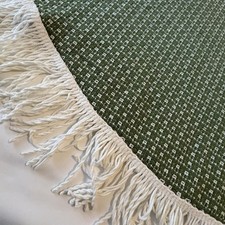Nice homespun fringed for sale  Munson