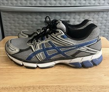 Tênis de corrida Asics Duomax Gel GT1000 masculino 11 cinza azul preto T2L1N comprar usado  Enviando para Brazil