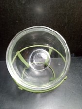 Jarro redondo bola de vidro verde suporte década de 1970 vintage loja geral armazenamento de doces  comprar usado  Enviando para Brazil
