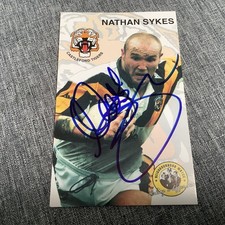 Signed nathan sykes for sale  LEEDS