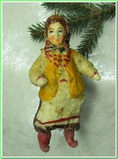 Ancien Ornement de Noël en coton Vintage Sapin Xmas Nouvel An 🎄#203251, usado comprar usado  Enviando para Brazil