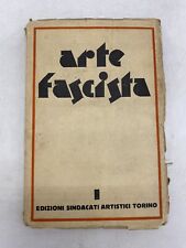 Arte fascista edizioni usato  Borgo Mantovano