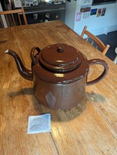 Large brown enamel for sale  BOURNEMOUTH