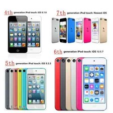 👍A+ Apple iPod Touch 7ª Geração - Testado - Todas as Cores - 64GB 128GB 256GB LOTE comprar usado  Enviando para Brazil