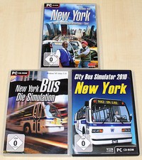 3 PC SPIELE BUNDLE - NEW YORK BUS SIMULATOR 2010 SIMULATION HELDEN TAXI comprar usado  Enviando para Brazil