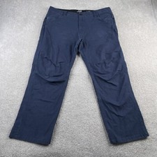 Calça Off The Grid Masculina 40x30 Lona Azul Trailblazer Ajuste Cônico Roupa de Trabalho para Caminhadas comprar usado  Enviando para Brazil