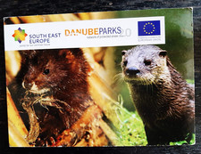 Fischotter postkarte ungelaufe gebraucht kaufen  Osnabrück