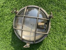Antique brass glass for sale  RUGBY