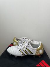 BOTAS ADIDAS TONI KROOS X 11PRO FG ORO BLANCO TACOS METÁLICOS JH6410 US 8,5 UK 8 segunda mano  Embacar hacia Argentina