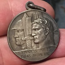 Medaglia argento regio usato  San Bonifacio
