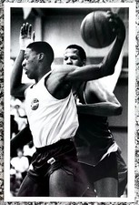 1986 Novato Dennis Rodman "Bad Boy In Training" Tipo 1 Foto Original, 6,5x10 polegadas comprar usado  Enviando para Brazil