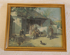 Vintage framed printed for sale  HOUGHTON LE SPRING