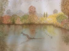 Signed original watercolour for sale  HULL