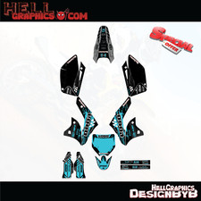Usado, Compatível com Kawasaki KXF 250 KXF250 2006-2008 2007 Kits Gráficos Adesivos Adesivos Bline  comprar usado  Enviando para Brazil