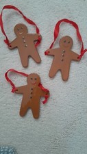 Gingerbread man ceramic for sale  CORBY