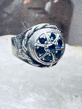 Anel feminino Poison tamanho 6,25 pulseira de corda prata esterlina comprar usado  Enviando para Brazil