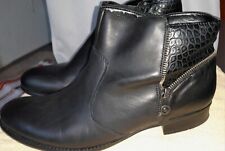 Damenstiefelette schwarz leder gebraucht kaufen  Dresden