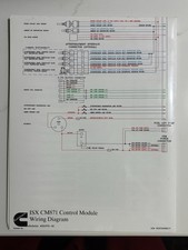 Cummins wiring diagram for sale  Columbus