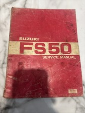 Suzuki fs50 service for sale  STOCKPORT