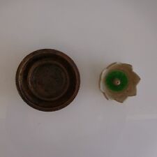 Opakowanie 2 ceramicznych kadzideł Grys Art-Deco Ręcznie robione Vintage na sprzedaż  Wysyłka do Poland