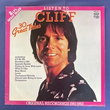 Cliff richard listen for sale  LANCASTER