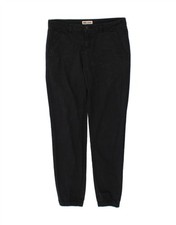 Usado, Calça chino VANS feminina slim joggers EUA 3 pequena W30 L27 preta algodão VR09 comprar usado  Enviando para Brazil