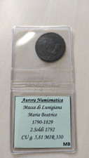 2 Soldi 1792, Massa di Lunigiana, Maria Beatrice, usado comprar usado  Enviando para Brazil