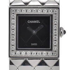 desconto CHANEL Matrasse H0489 bisel diamante mostrador preto relógio feminino C#138867 comprar usado desconto CHANEL Matrasse H0489 bisel diamante mostrador preto relógio feminino C#138867 comprar usado  Enviando para Brazil