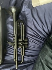 Ptrumpet black plastic for sale  STONE
