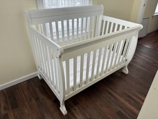 White wooden baby for sale  Chelmsford